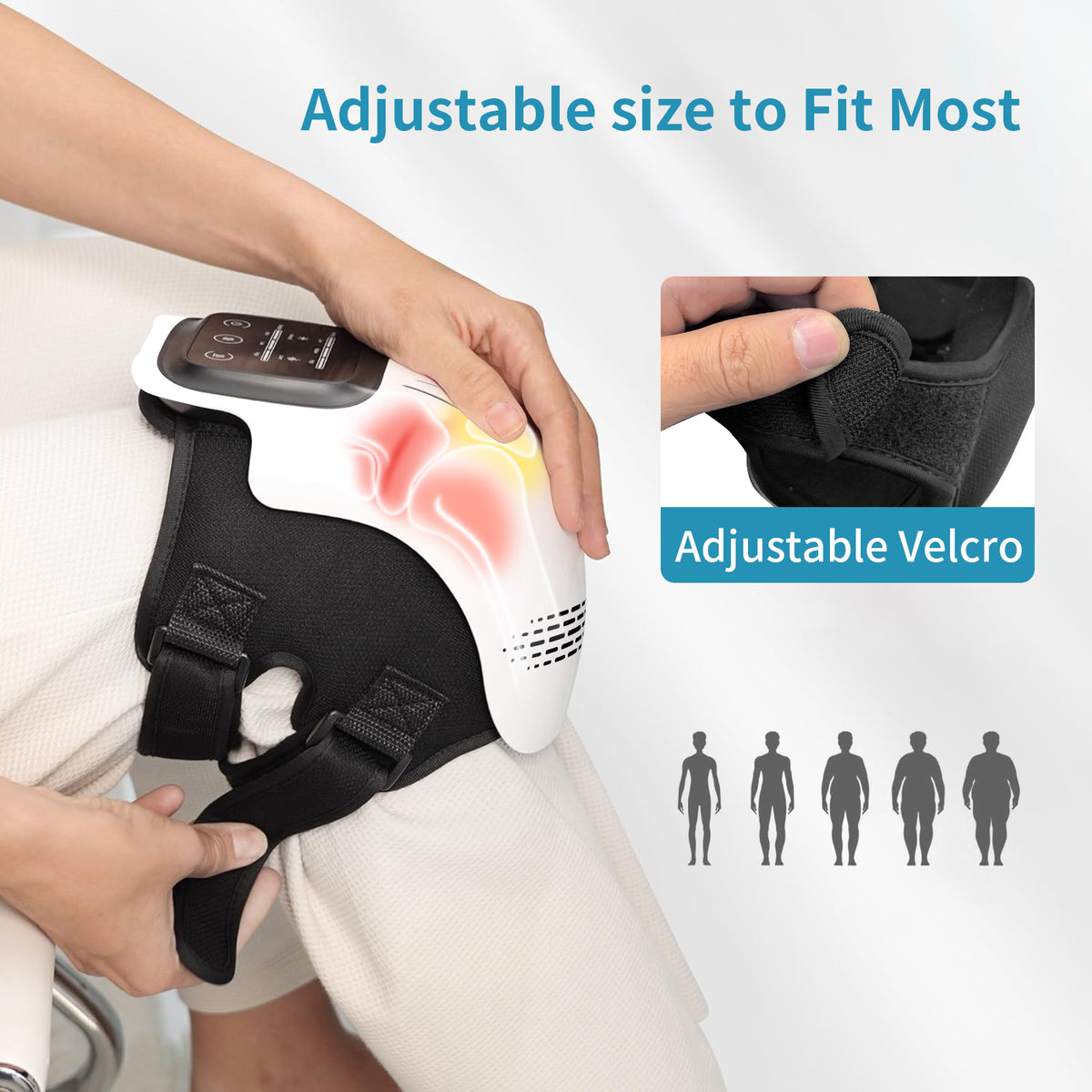 Infra-Red Laser Knee Massager For Pain Relief
